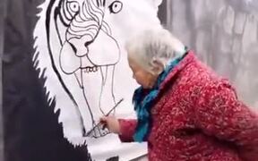 108-Year-Old Grandma Creates Some Amazing Art