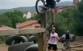Absolutely Unimaginable Trials Bike Stunt