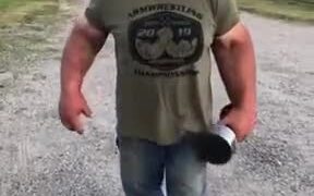 The Huge Arms Of Professional Arm Wrestler
