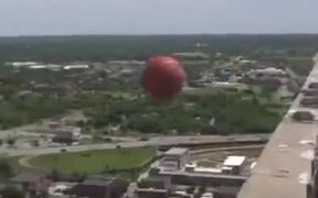 Possibly The World's Highest Basketball Shot - Fun - VIDEOTIME.COM