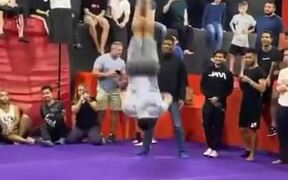 Athlete Shows Off His Non-Stop Backflip Trick - Sports - VIDEOTIME.COM
