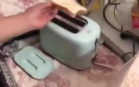 When You Have No Idea How To Use A Toaster