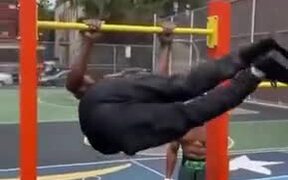 64-Year-Old Man With Insane Core Strength