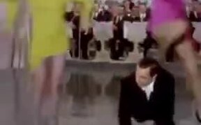 Gene Kelly Being Leaped Over By Women - Fun - VIDEOTIME.COM