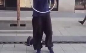 Cool Trick With A Hoop