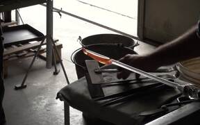 Murano Glass Chandelier Making