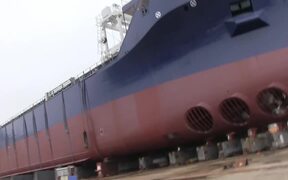 Ship Launching - Tech - VIDEOTIME.COM