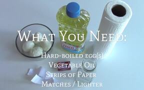 How To Put An Egg In Bottle - Fun - VIDEOTIME.COM