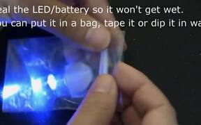 How To Make An Amazing Glowing Ice Bulb - Tech - VIDEOTIME.COM