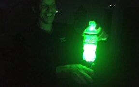 Glow In Dark Mountain Dew Bottle