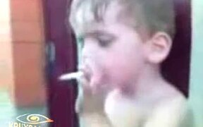 Russian Child Smoking