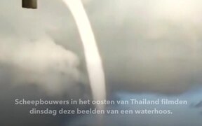 Waterspout Terrorizes Thai Island