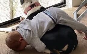 Baby Falls Asleep in Unique Position - Kids - VIDEOTIME.COM