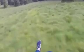 Parachutist Landing