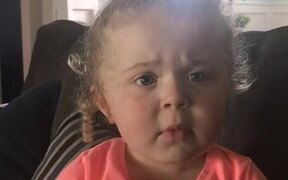 Little Girl Apologizes After Flushing Toys Down