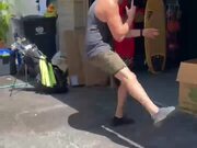 Freaked Out Man Dances And Screams Hilariously