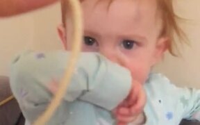 Mom Pulls Out Spaghetti From Daughter’s Nose