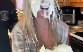 Birthday Girl Gets a Pie to the Face
