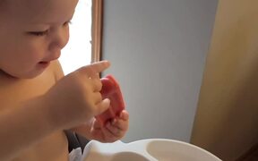Curious Toddler Tries a PopSICle For The 1st Time  - Kids - VIDEOTIME.COM