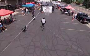 FPV Drone Covers Extreme Biking Event