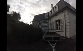 Drone Crashes Through Things