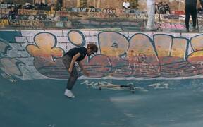 Guys Perform Freestyle Scootering On Ramp - Sports - VIDEOTIME.COM