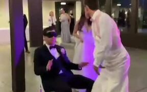 Wife Pranks Husband At Wedding Reception - Fun - VIDEOTIME.COM