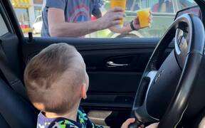Thoughtful Toddler Worries About Leaving Dad - Kids - VIDEOTIME.COM