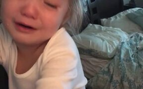 Kid Refuses To Admit She is Having Bad Day - Kids - VIDEOTIME.COM