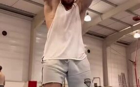 Guy Executes Numerous Single Leg Backflips - Sports - VIDEOTIME.COM