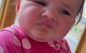 Little Girl Makes Disapproving Face - Kids - VIDEOTIME.COM