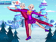 Frozen Figure Skating - Girls - Y8.COM