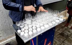 Harry Potter's Theme Song Played On Glass Harp