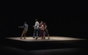 Really Cool Dance On A Spinning Platform