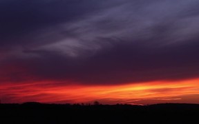 Sunset Over Farmland - Fun - VIDEOTIME.COM