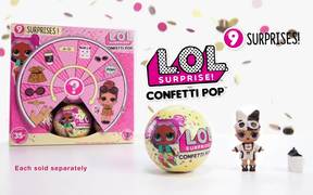 Series 3 Confetti Pop Tots Dolls Unboxing Balls