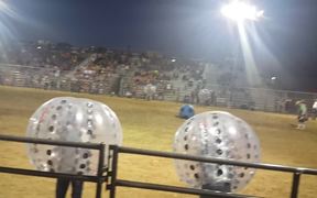 Inflatable Bubbles Bull Toss