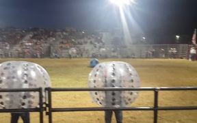 Inflatable Bubbles Bull Toss