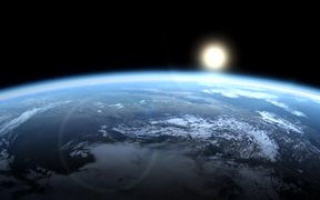Earth From Space Animation