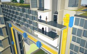 World’s First Rope-Free Elevator MULTI Moves