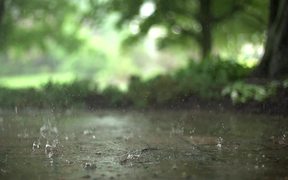 Raindrops in Super Slow Motion - Fun - VIDEOTIME.COM