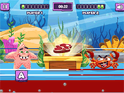 Sea Monsters Food Duel - Fun/Crazy - Y8.COM