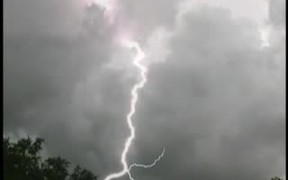 Slow Motion Lightning Strike