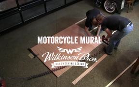 Motorcycle Mural by Wilkinson Brothers