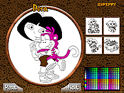 Dora Online Coloring