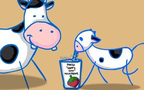 Happy Cow Ad