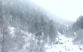 Ossetia from the drone. Winter edition