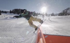 Snowpark Gstaad - Snowboards and Mountain Rides