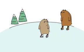 Skating Bears