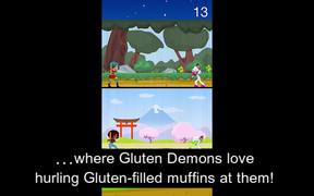 Gluten Fighters App Preview - Games - VIDEOTIME.COM